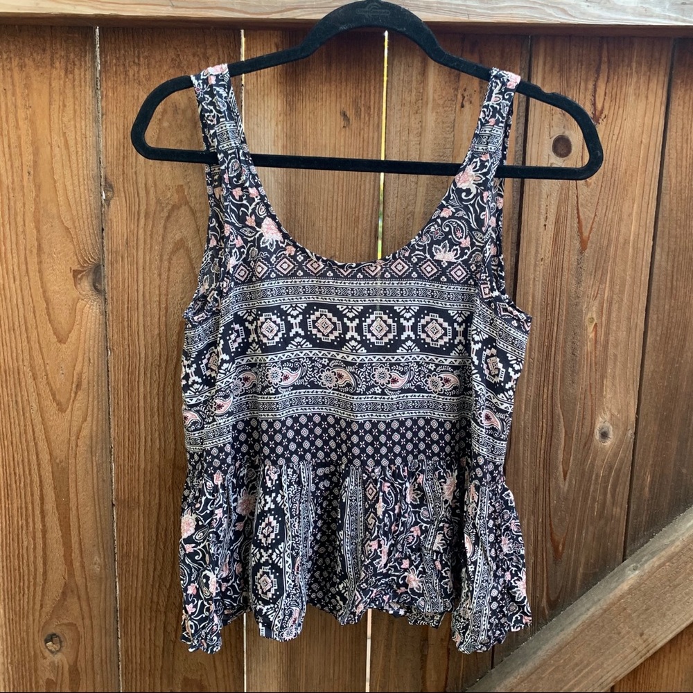 forever 21 • tribal print tank top